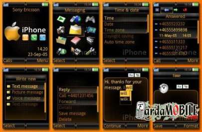 تم سونی اریکسون :iPhone Orange 